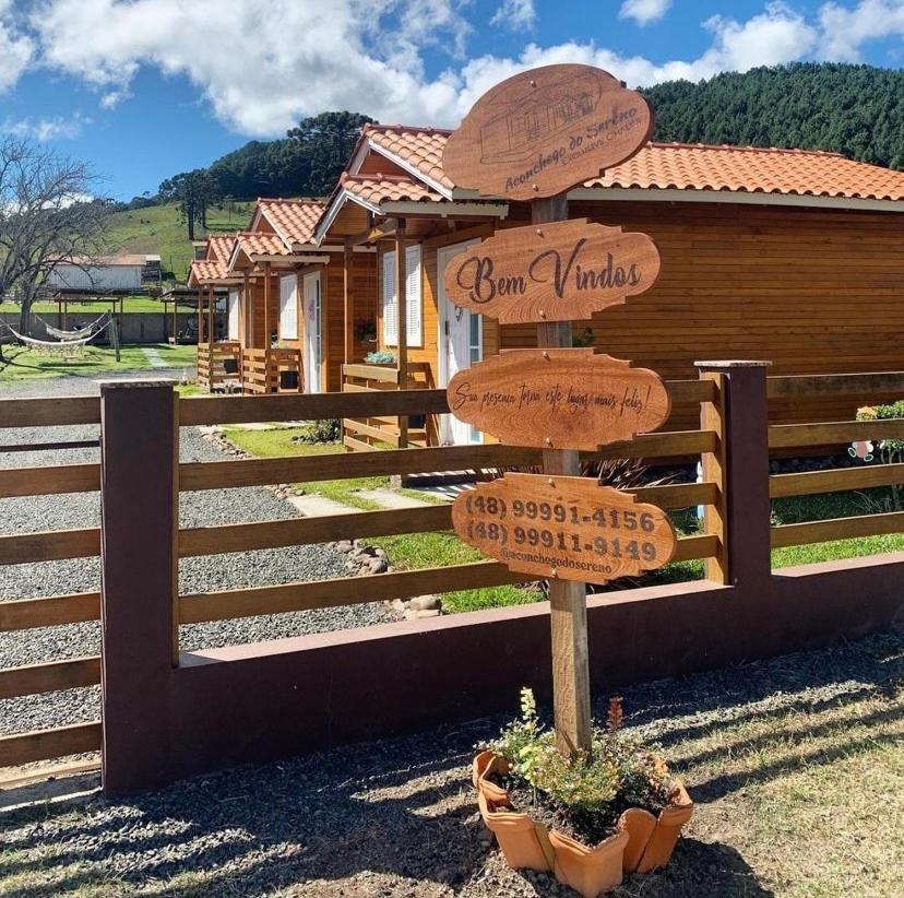 Aconchego Do Sereno Exclusive Chales Urubici Exteriör bild